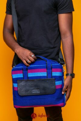 Agbeke Big Laptop Bag with Leather - Image 3