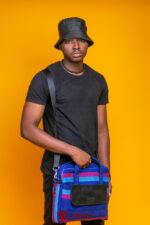 Agbeke Big Laptop Bag with Leather - Image 4