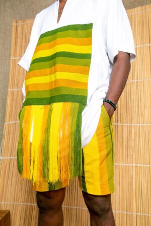Aso-Oke Shorts Alone