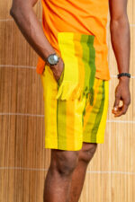 Aso-Oke Shorts Alone - Image 3