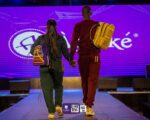 Adun His and Hers Aso-Oke Backpack